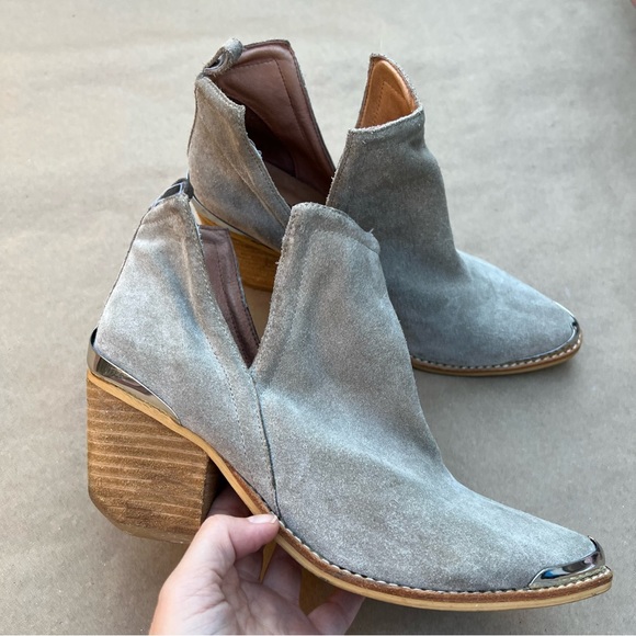 Jeffrey Campbell Orwell Wester Booties Size 8 - Picture 1 of 10